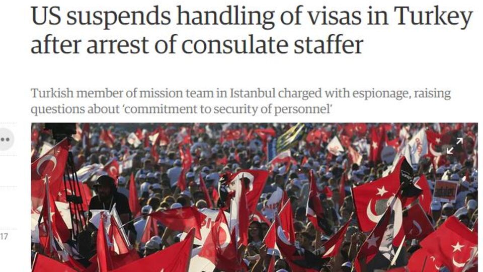 Dünya basını ABD ile vize krizini nasıl gördü?