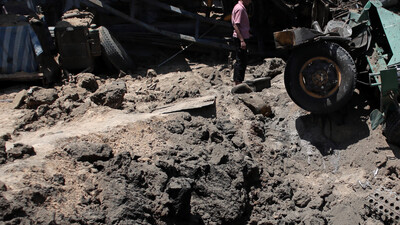 İsrail tankları Gazze'yi vurdu