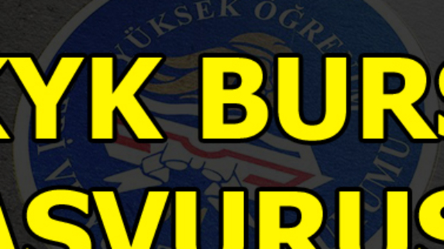 KYK burs başvurusu ne zaman?