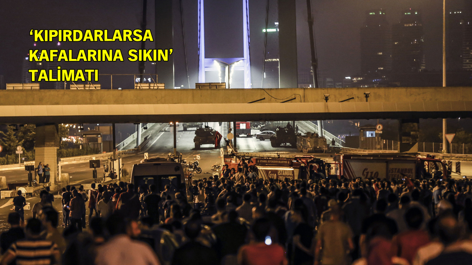 15 Temmuz Şehitler Köprüsü davası sanığı:Tanktan binaya top atışı yapıldı