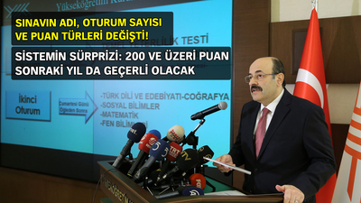 Üniversite için yeni sistem