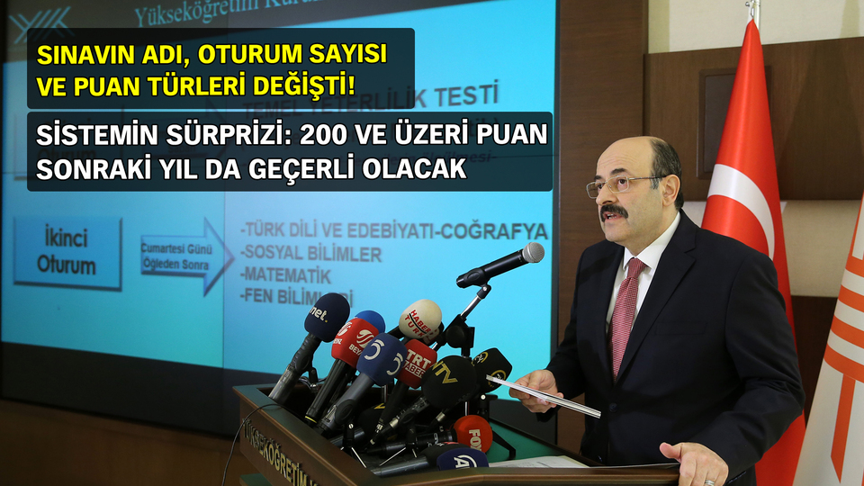 Üniversite için yeni sistem