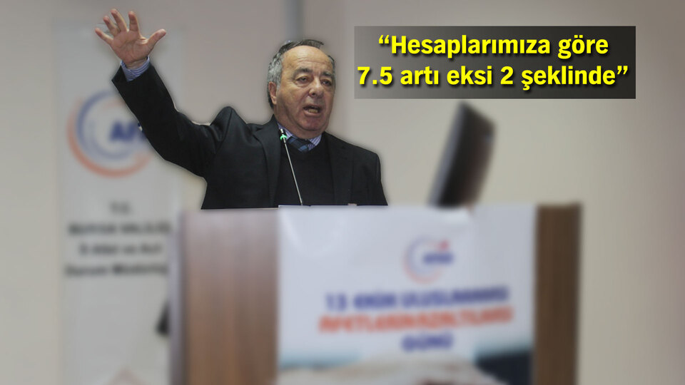 Yrd. Doç. Dr. Gündoğdu: İstanbul'da deprem olacağı belli