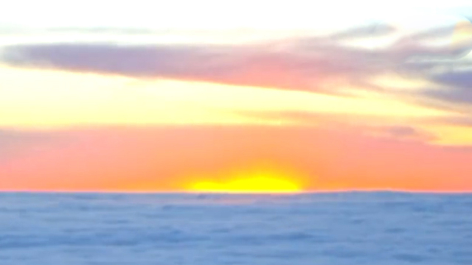 Çin'de görülen bulut denizi büyüledi