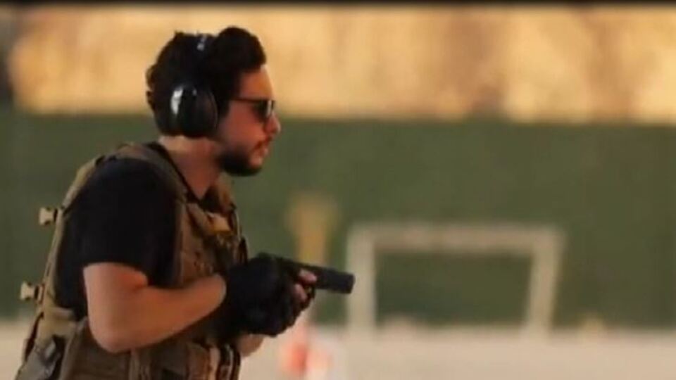 Veliaht prens için Holywood'luk atış talimi prodüksiyonu!