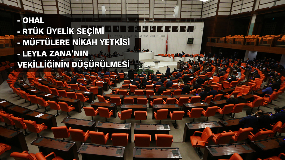 Meclis'te kritik hafta!