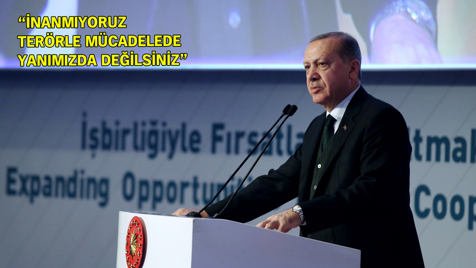 Erdoğan: ABD, Rakka'daki görüntüyü nasıl izah edecek?