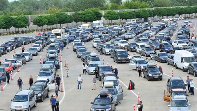 1.3 milyon araç geçişiyle Kapıkule birinci oldu