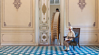 Küratör Károly Aliotti 'Kapı Çalana Açılır' sergisini anlattı