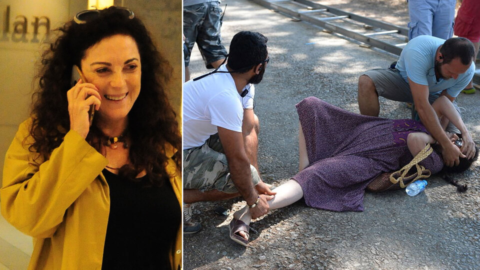 Derya Alabora ayağa kalktı