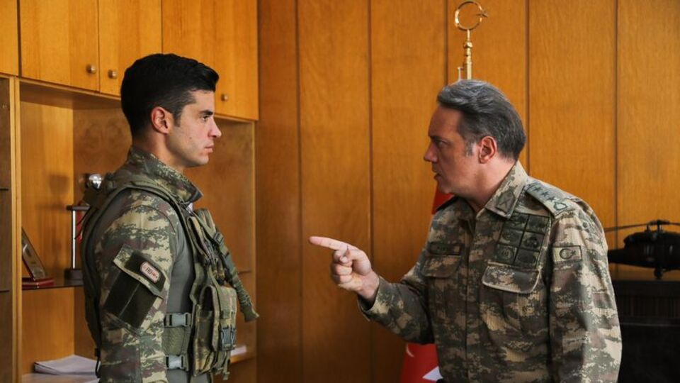 Başçavuş Turan'ın zor anları...