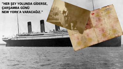 Titanik yolcusu tarafından kaleme alınmıştı! Satıldı
