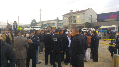 Kızını okula bırakıp eve dönerken can verdi