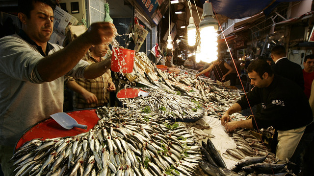 Balığı '22 derece' vurdu!