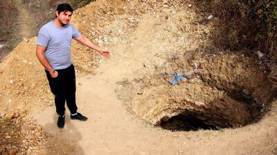 Köy halkı bu manzara karşısında hayrete düştü!