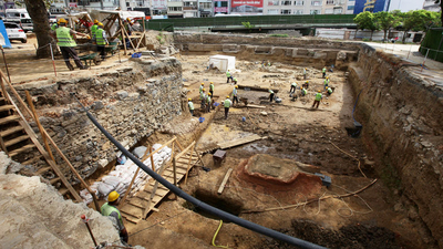 Beşiktaş'taki metro kazısında tarihi keşif!