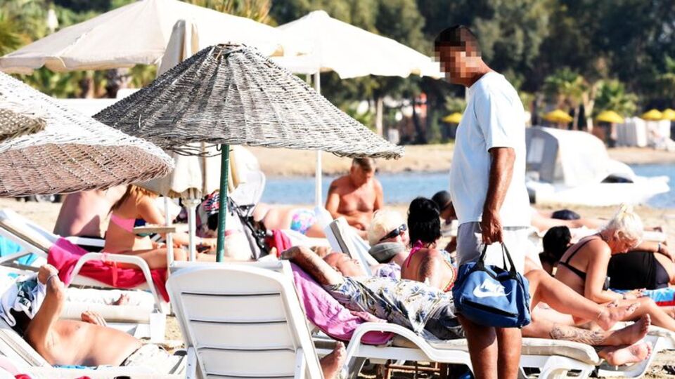 Gümbet Plajı'nı karıştıran sahte masörler!