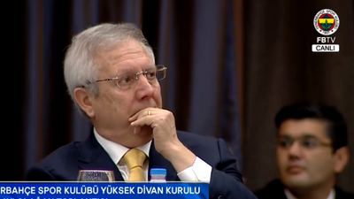 Aziz Yıldırım gözyaşlarını tutamadı!