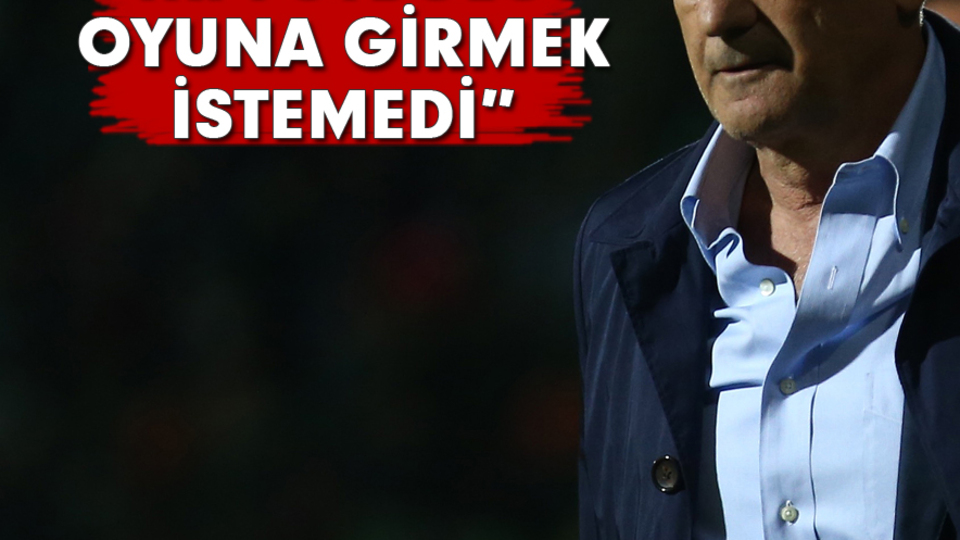 Şenol Güneş'ten değişiklik açıklaması