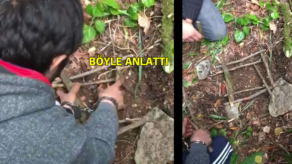 Giresun'da yakalanan terörist nasıl saklandıklarını bir bir anlattı!