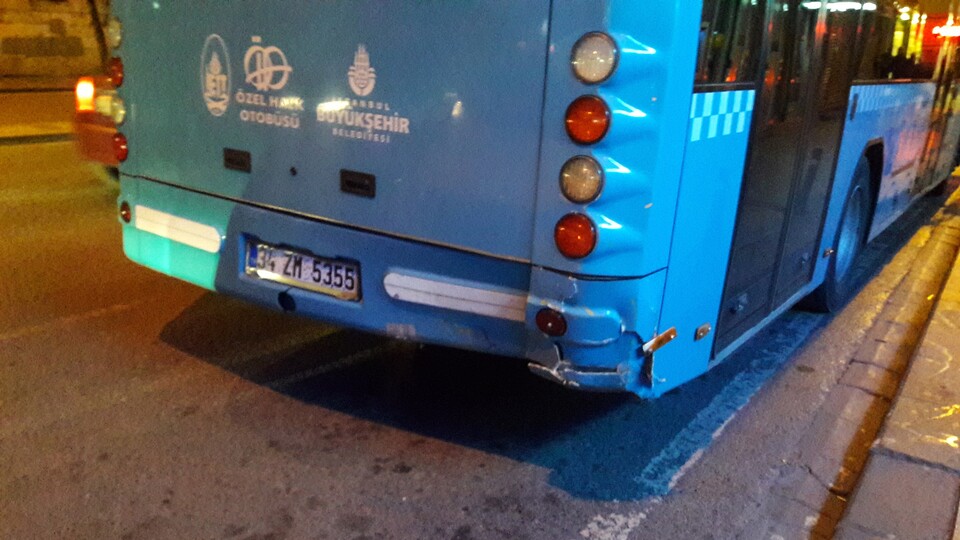 Taksiyle çıktığı hastaneye ambulansla döndü