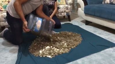 Damacanayı kesince büyük şok yaşadı!