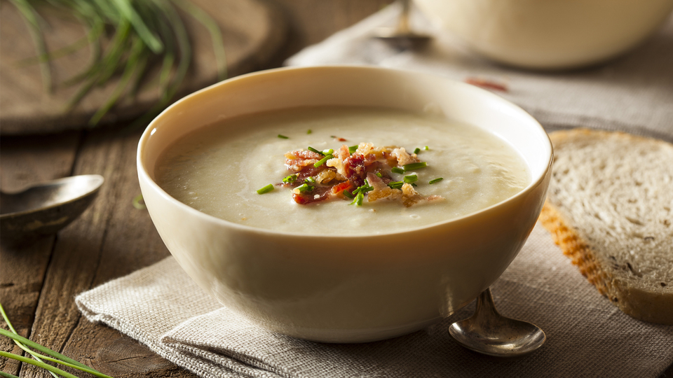Kremalı patates çorbası