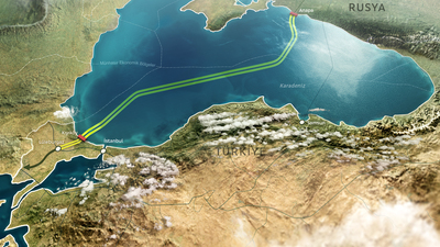 Ve Türk sınırına kadar geldi...