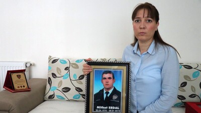 Gizemli kazıda öldürülen polisin eşi 'şehitlik' hakkı istiyor