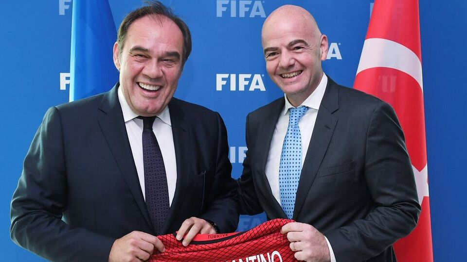 Demirören'den FIFA'ya ziyaret