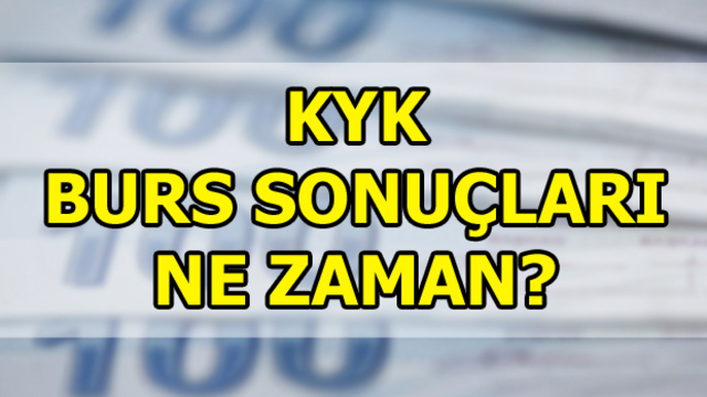 Öğrenciler dikkat! KYK burs sonuçları...