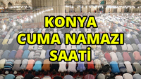 Konya'da Cuma namazı saat kaçta?