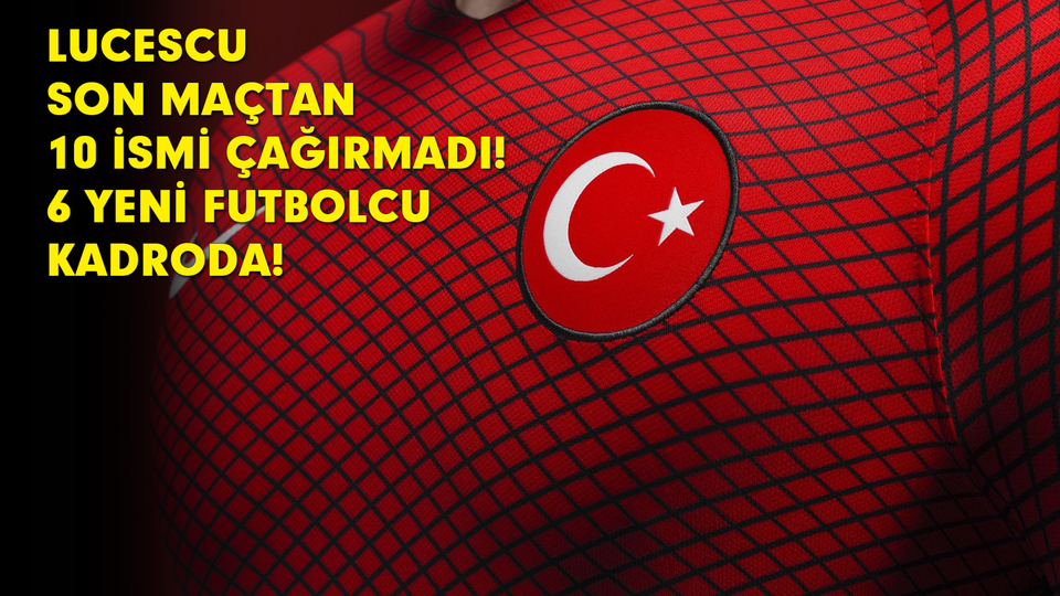 İşte yeni Milli Takım!