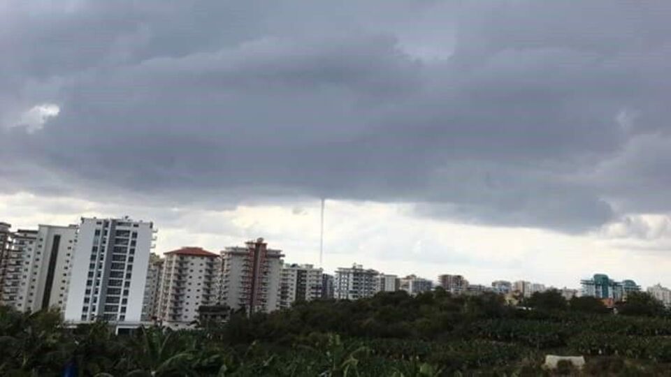 Antalya'da ürküten görüntü