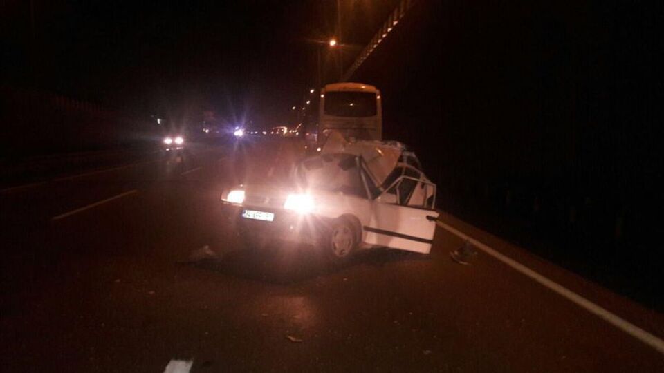 Kocaeli'de feci kaza! 2 ölü, 1 yaralı