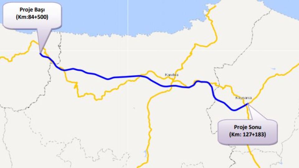 Ağva Kandıra Kaynarca Yolu güzergahı açıklandı