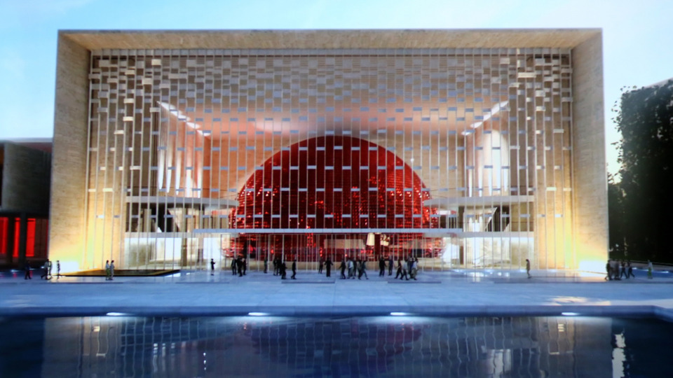 Yeni Atatürk Kültür Merkezi projesi tanıtıldı