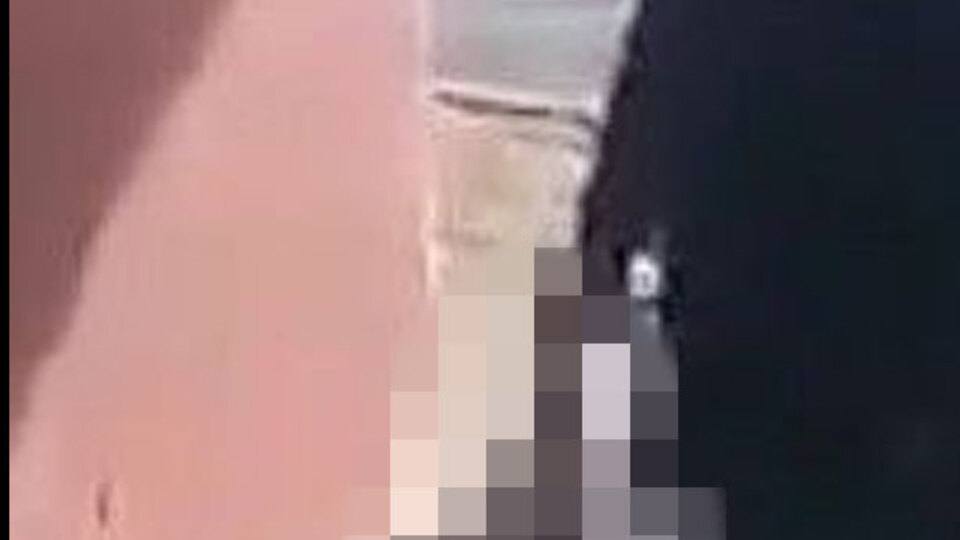 Sosyal medyayı ayağa kaldıran görüntü!