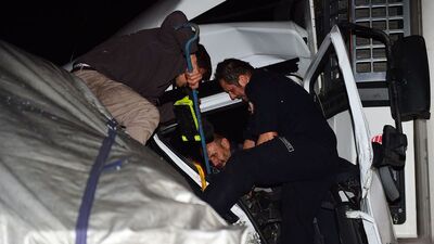 2 saat boyunca böyle bekledi!