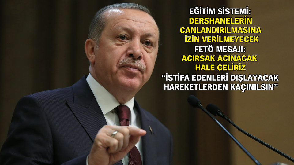 Erdoğan'dan önemli talimatlar