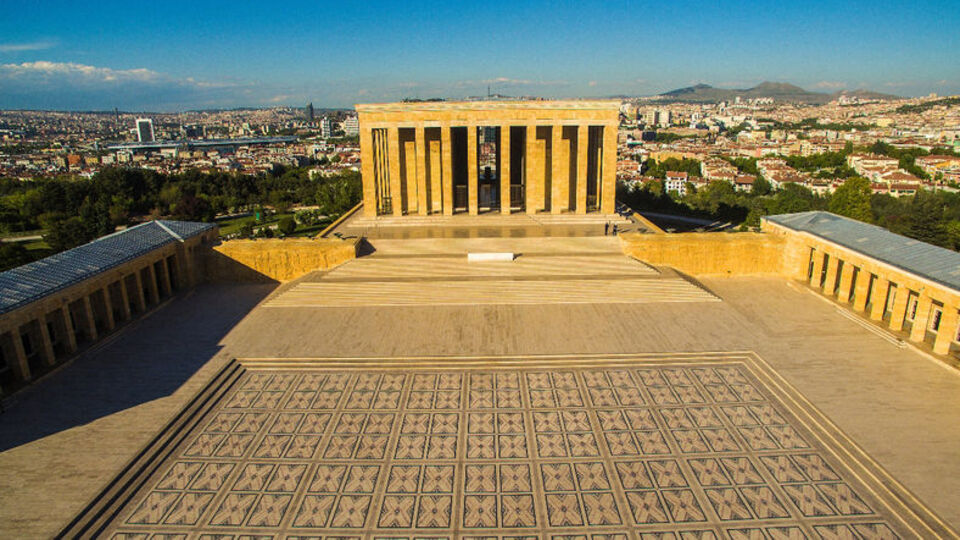 Anıtkabir ilk kez böyle görüntülendi!