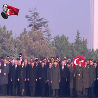 Atatürk'ü anıyoruz! Devlet erkanı Anıtkabir'e çıktı