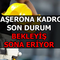 Taşerona kadroda sıcak gelişmeler