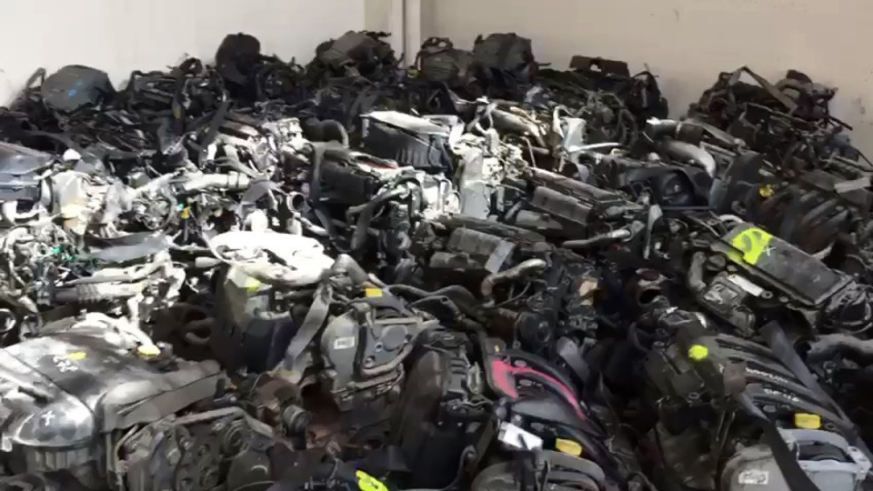 Başkentte kaçak otomobil motoru operasyonu