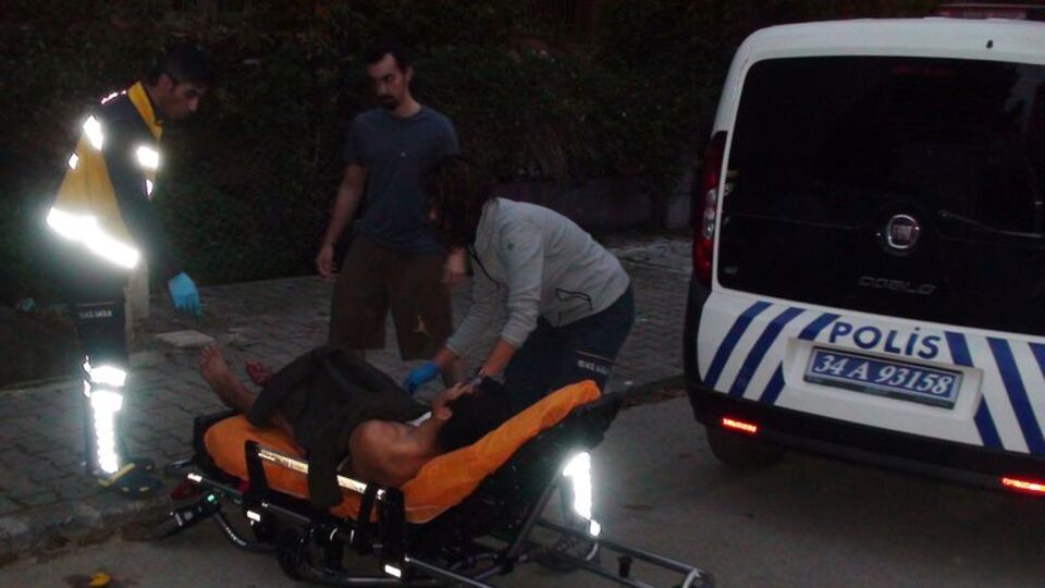 Kartal'da bu sabah... Kanlar içinde kapı kapı dolaştı!