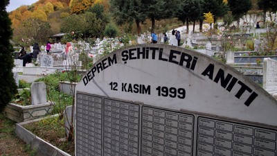 12 Kasım 1999 Düzce depreminde hayatını kaybedenler anıldı