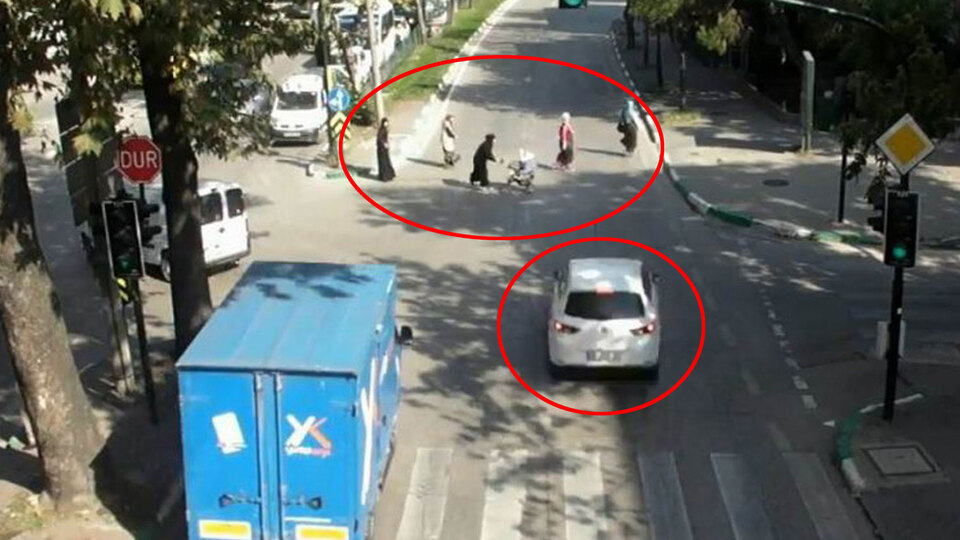 Korkunç anlar mobese kamerasında!