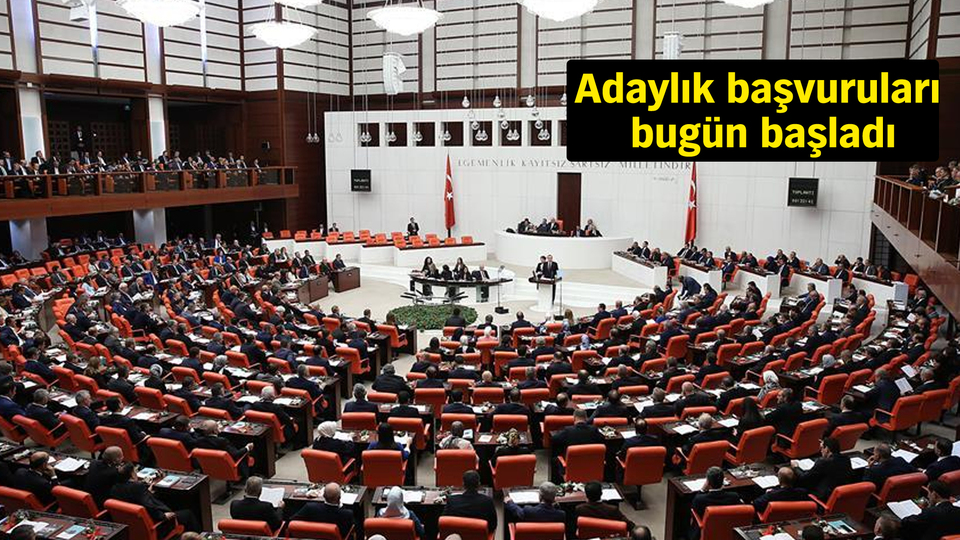 Meclis Başkanlığı seçimi için adaylık süreci başladı