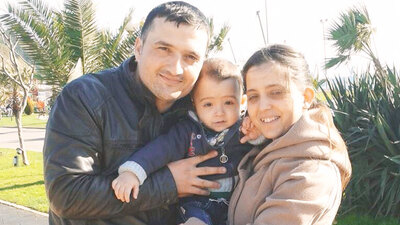 Poyraz bebeğe hayat öpücüğü