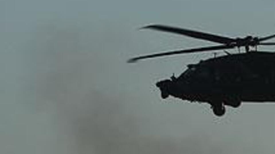 Irak'ta askeri helikopter düştü: 7 ölü